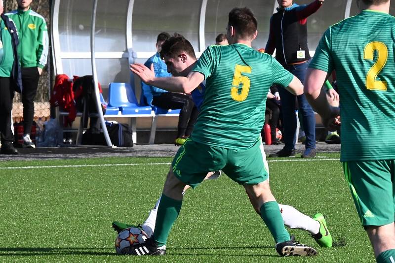 Fotbalový KP: Prachatice - Třeboň 2:3 (2:1).