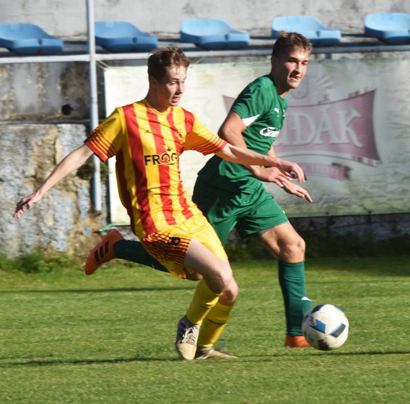 Fotbalový krajský přebor: Strakonice - Lažiště 0:0.