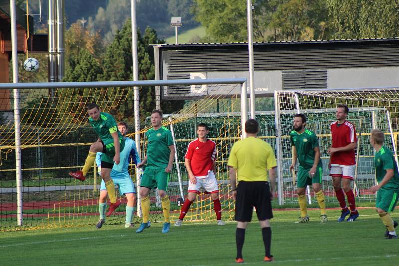 Fotbalová A třída: Prachatice - Strunkovice 1:1.