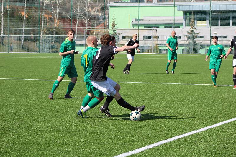 Fotbalová A třída: Prachatice - Loko ČB 2:2.