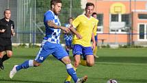 Vimperští fotbalisté vyhráli ve Vodňanech 1:0.