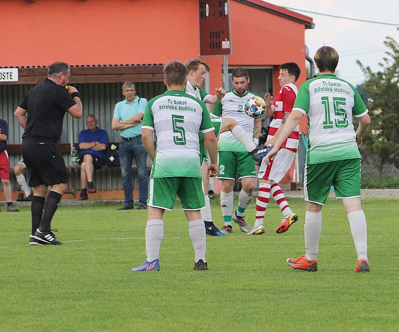 Fotbalová I.B třída: Lhenice - Střelské Hoštice 3:0 (2:0). Foto: Jan Klein