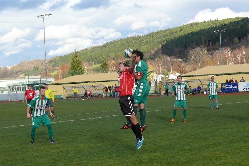 Prachatice - Jankov 0:3.