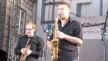 Jazz Fest rozezněl prachatické náměstí. 