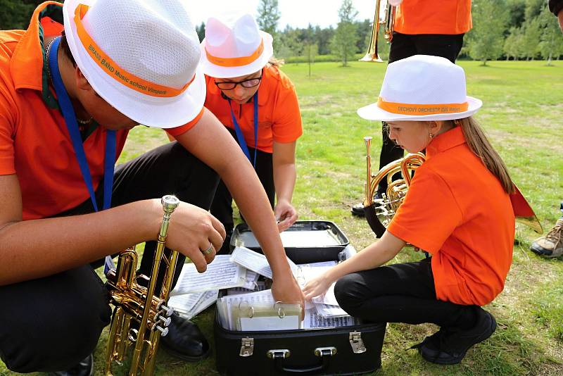 Vimperská dechovka byla přivezl třetí místo z mezinárodního festivalu.