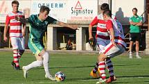 Přípravný fotbal: SK Lhenice - SK Jankov 2:0 (1:0).