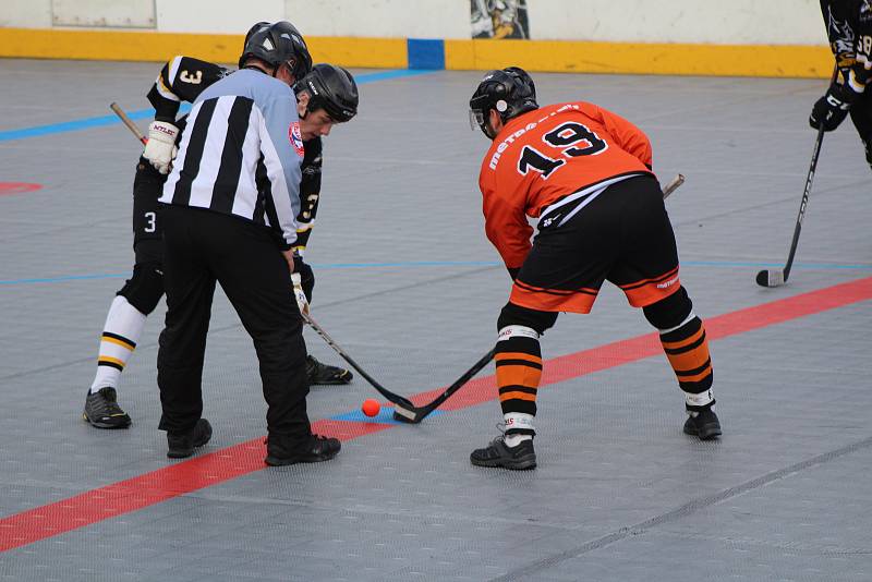 Hokejbalová druhá liga: HBC Prachatice - HC ŠD Písek 0:6.