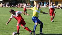 Fotbalový OP Prachaticka: Vlachovo Březí - Lhenice B 2:1.