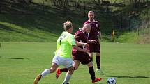 Fotbalová i.B třída: Stachy - Dražejov 1:1.