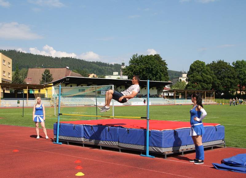 Roman Šebrle radil mladým sportovcům.