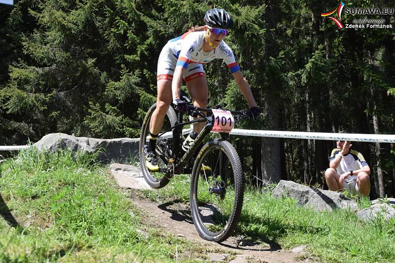 Zadov hostil další díl Českého poháru cross country horských kol.