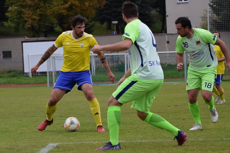 Fotbalová I.A třída: Šumavan Vimperk - SK Planá 1:0 (1:0).