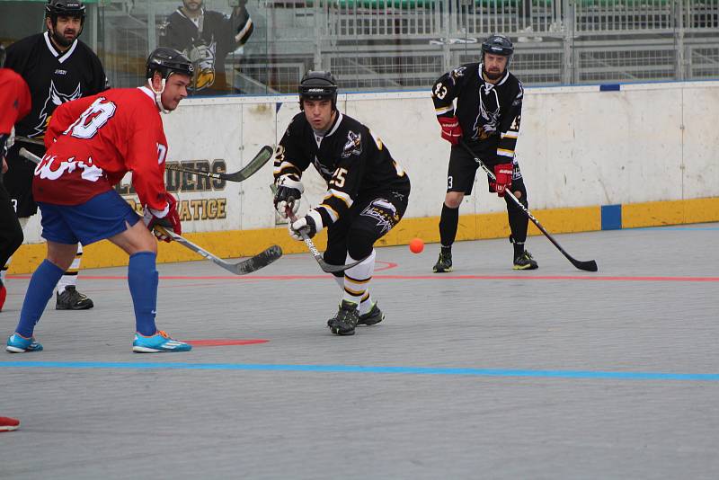 KL hokejbalistů: HBC Prachatice C - Flames Volary 11:1.