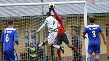 Fotbalová I.B třída: Vacov - Čkyně 0:2.