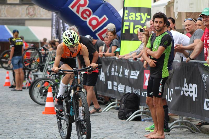 Předehrou evropskému šampionátu xterra triatlonu v Prachaticích byly závody dětí.