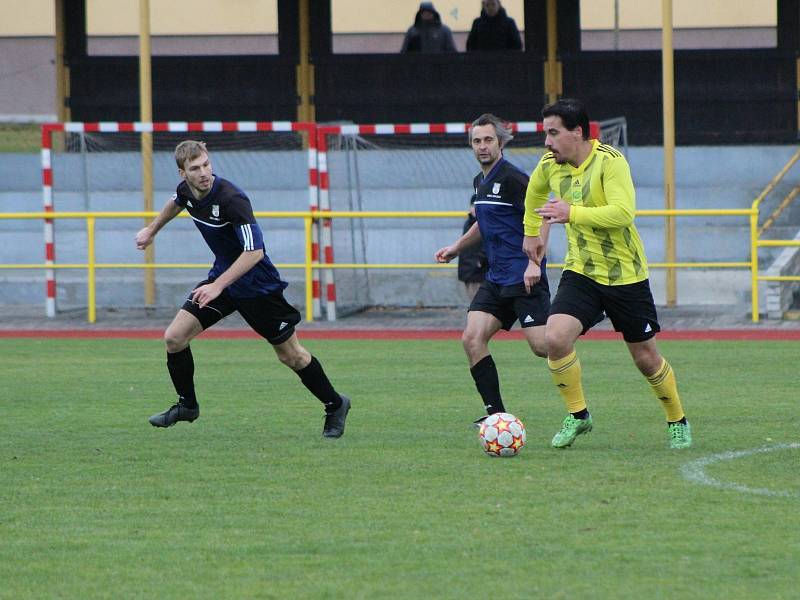 Fotbalový KP: Prachatice - Dražice 1:0.