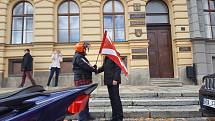 Motorkáři z Prachatic a jejich kamarádi z celé republiky zavřeli v sobotu 7. října silnice. Jízdou podpořili prachatický Hospic sv. Jana N. Neumanna.