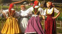 Folklórní soubor Libín na festivalu v bavorském Tittlingu.