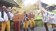 Folklórní soubor Libín na festivalu v bavorském Tittlingu.