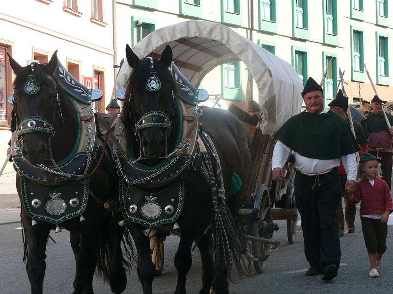 Odstartovaly Slavnosti zlaté stezky v Prachaticích 2012