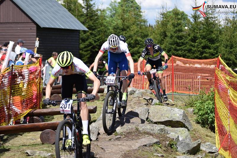 Zadov hostil další díl Českého poháru cross country horských kol.