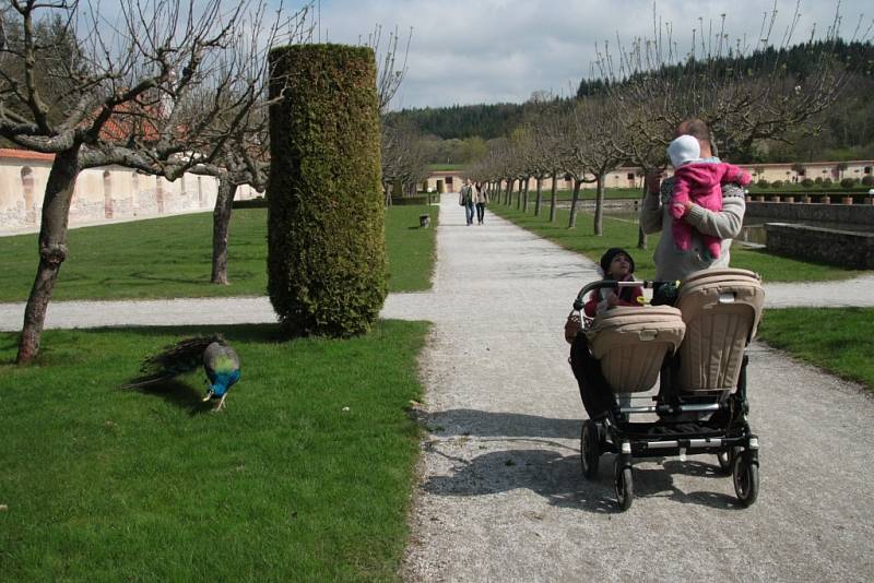 Zámek Kratochvíle přivítal o Velikonočním pondělí nejen zájemce o prohlídky, ale i soutěživé typy.