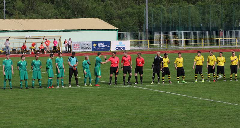 Fotbalová I.A třída: Prachatice - Lhenice 1:1.