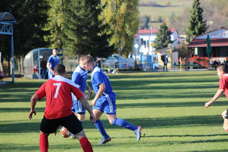 Fotbalová B třída: Čkyně - Husinec 4:1.