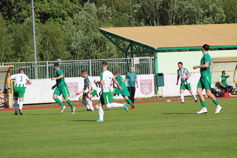 Fotbalový KP: Tatran Prachatice - Slavoj Český Krumlov 1:1 (0:1).