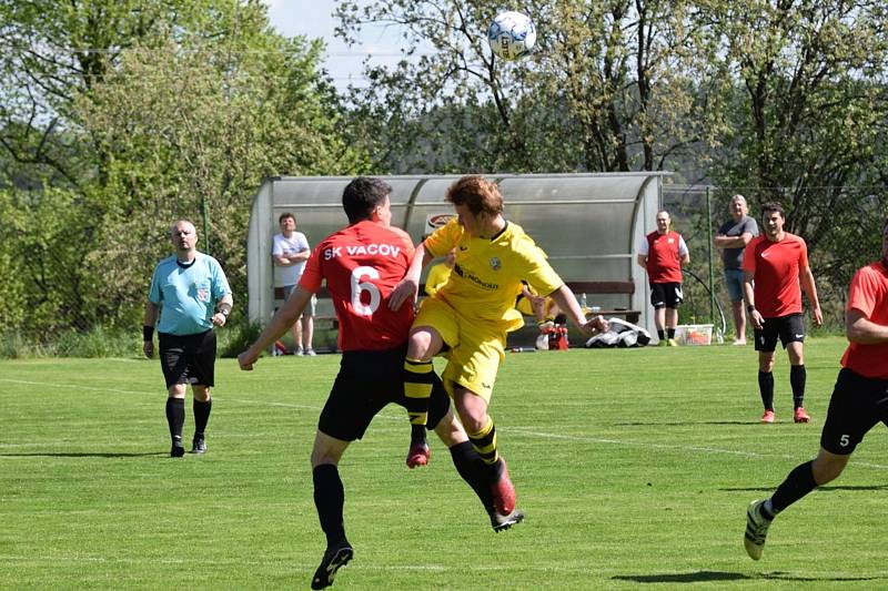 Fotbalová I.B třída: Vacov - Lhenice 1:1 (0:0).