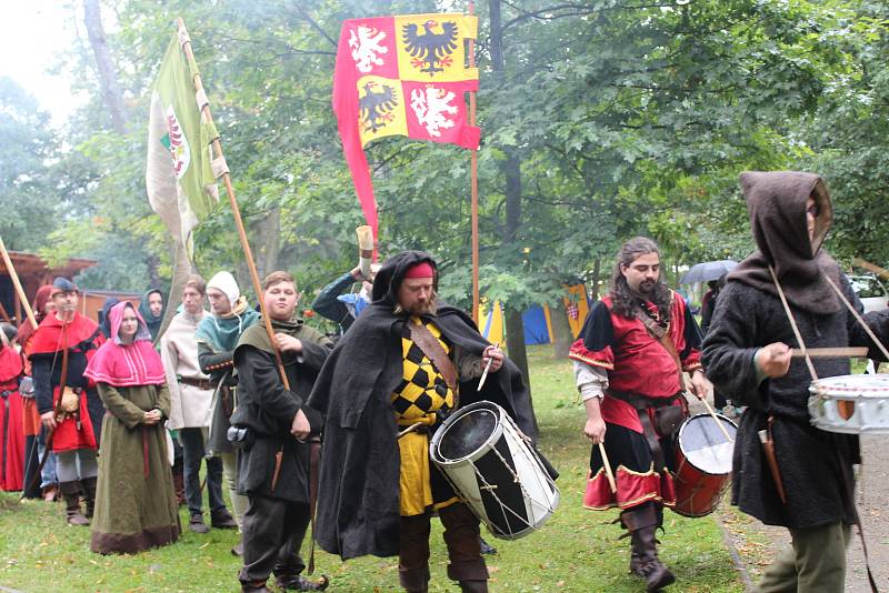 Už osmé středověké slavnosti se konaly v sobotu ve Zdíkově.