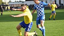 Vimperští fotbalisté vyhráli ve Vodňanech 1:0.