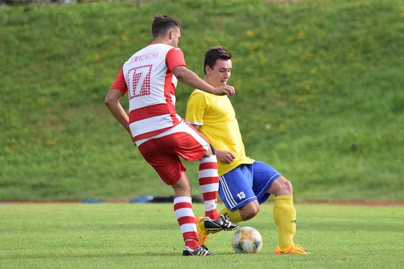 Fotbalová I.A třída: Vimperk - Lhenice 0:0.