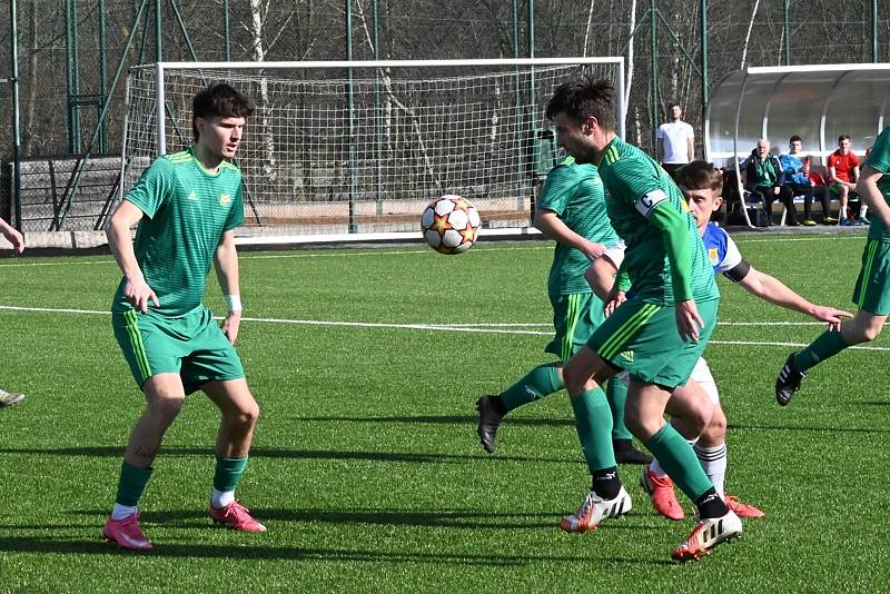 Fotbalový KP: Prachatice - Třeboň 2:3 (2:1).