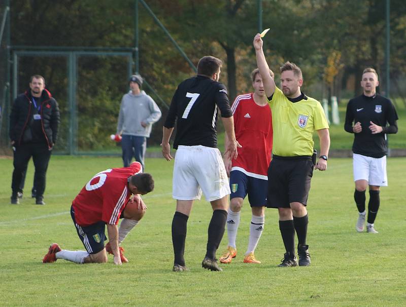 Fotbalová A třída: Strunkovice - Dolní Dvořiště.