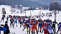 Šumava o víkendu žila dalším ročníkem Šumavského skimaratonu.