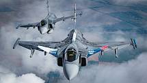 Letový program dne zahájí piloti Armády ČR, vy tak budete mít příležitost na vlastní oči a uši zažít, jaké to je, když nad Vámi proletí bojový letoun JAS-39 Gripen!