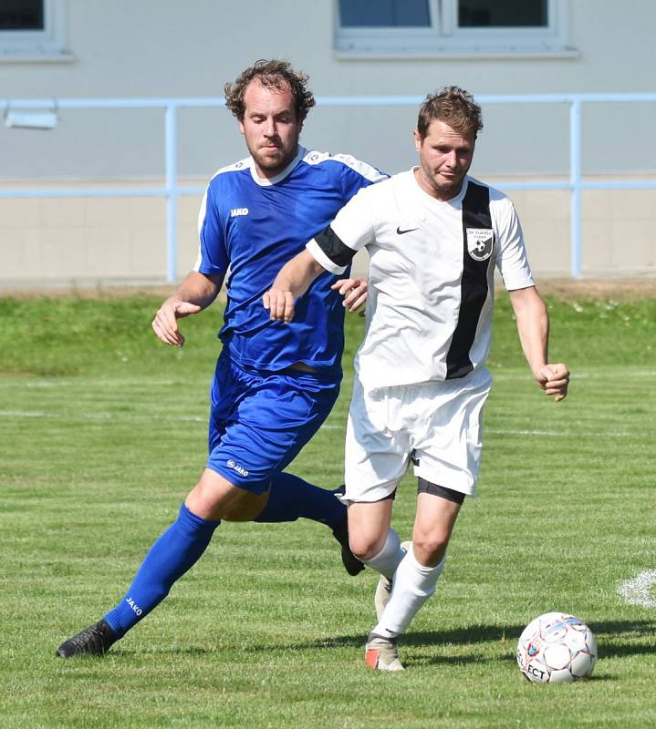 Fotbalová I.B třída: Husinec - Volyně 2:1.