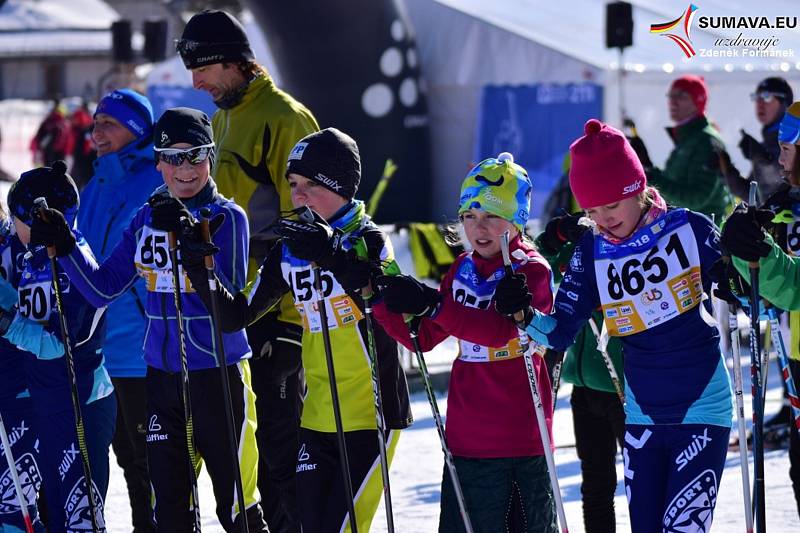 Šumava o víkendu žila dalším ročníkem Šumavského skimaratonu.