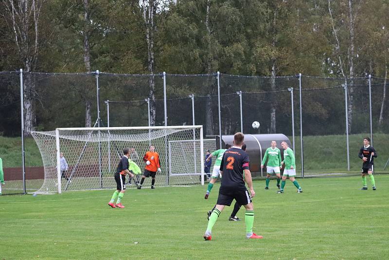 Fotbalový OP Prachaticka: Tatran Volary - Šumavské Hoštice 2:1 (1:1).