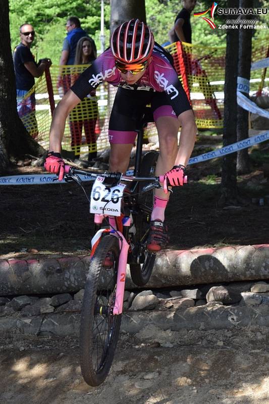 Zadov hostil další díl Českého poháru cross country horských kol.