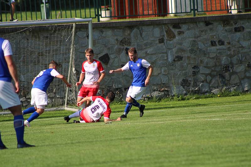 Fotbalový kraj: Lažiště - Třeboň 1:1.