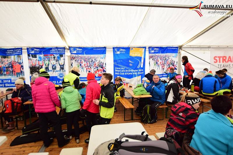 Šumava o víkendu žila dalším ročníkem Šumavského skimaratonu.