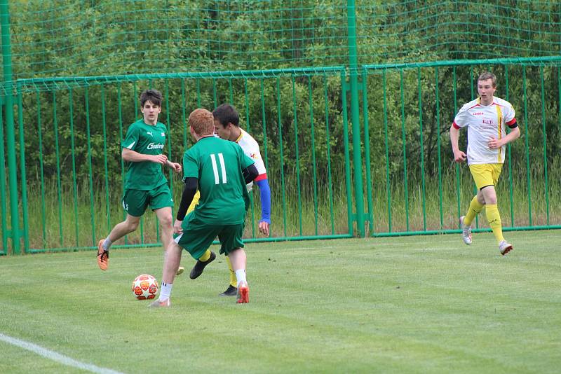 Fotbalová příprava: Lažiště - Junior Strakonice 2:5.