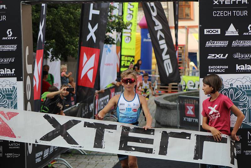 Předehrou evropskému šampionátu xterra triatlonu v Prachaticích byly závody dětí.