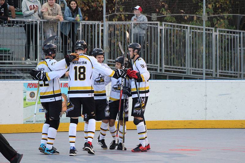 EL hokejbalistů: HBC Prachatice - HBC Kladno 3:0 (1:0, 1:0, 1:0).