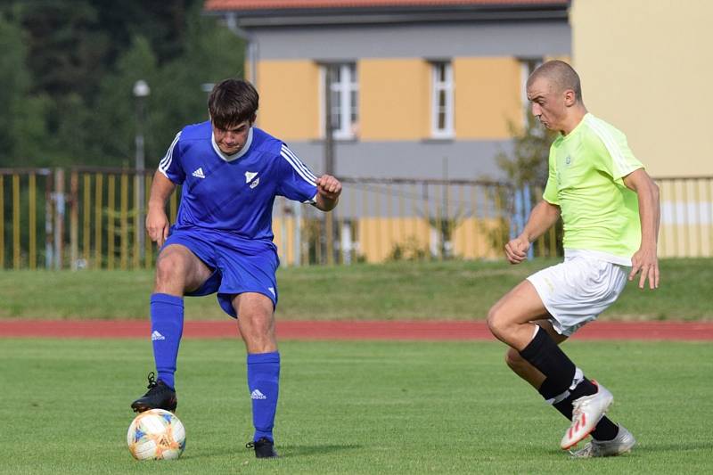 Přípravný fotbal: Šumavan Vimperk - Sokol Stachy 5:0 (4:0).