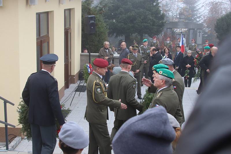 Pohřeb Tomáše Procházky v jeho rodných Prachaticích.