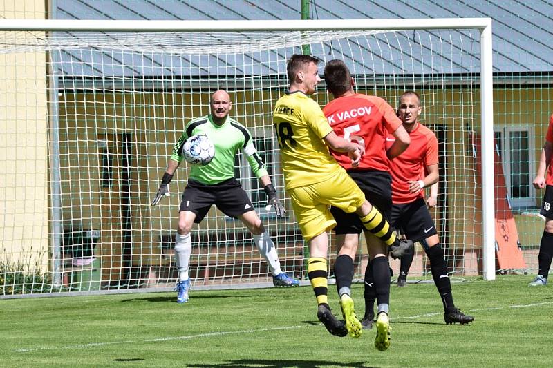 Fotbalová I.B třída: Vacov - Lhenice 1:1 (0:0).