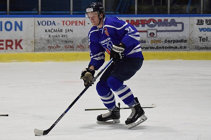 KL ledního hokeje: HC Vimperk - TJ Bpžetice 9:0 (3:0, 3:0, 3:0).